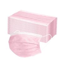 Маска медицинская одноразовая розовая 50 шт