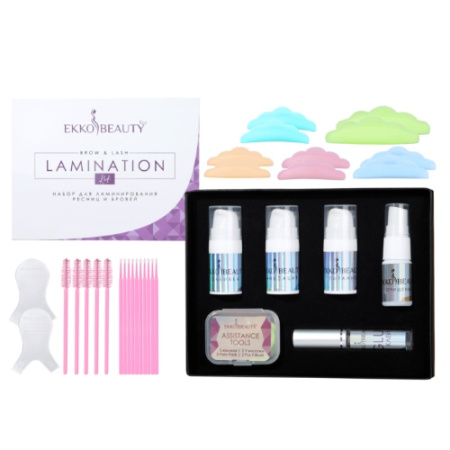 Набор для ламинирования ресниц и бровей Ekko Beauty