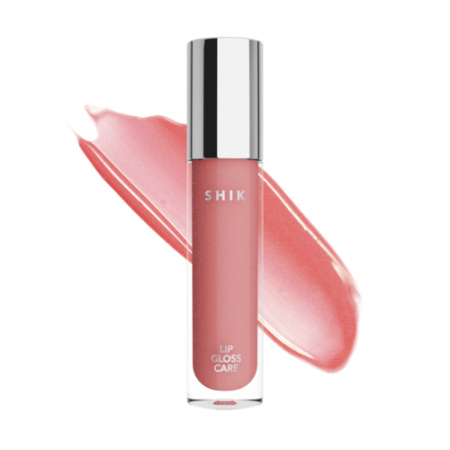 Блеск для губ ухаживающий Intense 01 Pale Pink Lip gloss care Shik