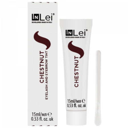 InLei® Краска для ресниц и бровей; цвет- каштановый (CHESTNUT) Объем- 15мл