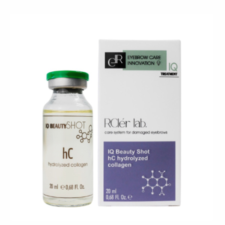 Комплексный уход за поврежденными бровями IQ Treatment RCler lab Collagen 20 мл