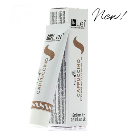 InLei® Краска для ресниц и бровей; цвет- капучино (CAPPUCINO)  Объем- 15мл