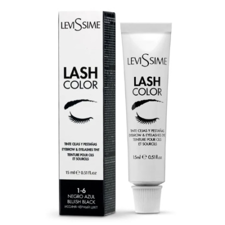 Lash Color LeviSime Blue-Black № 1.6 (иссиня-черный)