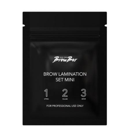 САШЕ Набор для ламинирования бровей (1,2,3 состав) по 3 шт BROW LAMINATION SET MINI Shik