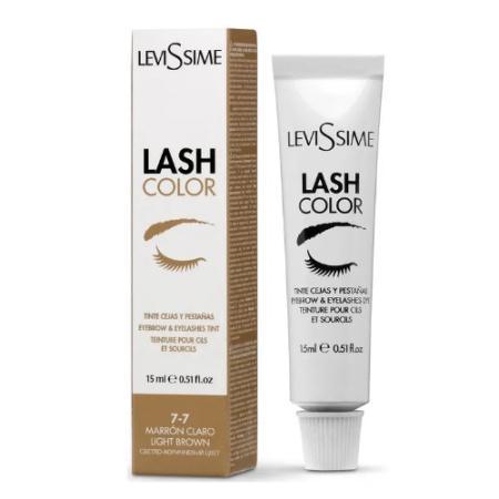 Lash Color LeviSime Light Brown № 7.7 (светло-коричневый)